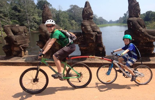 Cambodia Family Cycling Tour