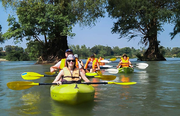 Kratie Cycling & Kayaking Experience Tour