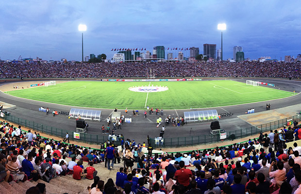 Olympic Stadium in Phnom Penh