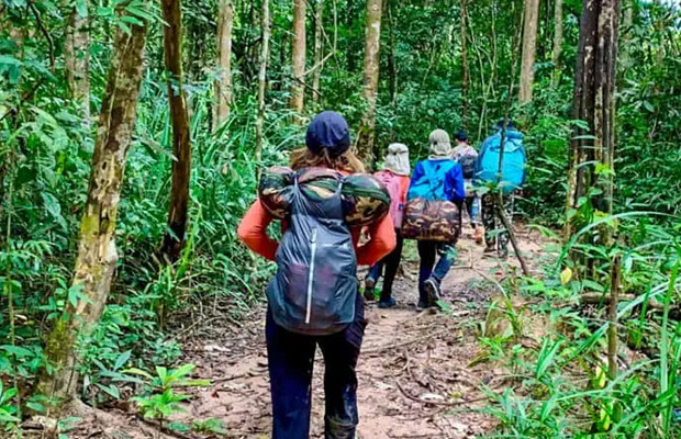Virachey National Park Trekking & Bamboo Rafting Adventure